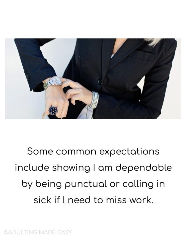 Unit 7 Job Etiquette Social Narrative