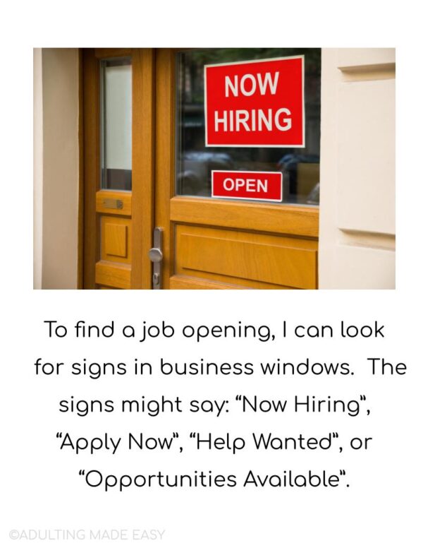 Unit 4 Job Search Social Narrative