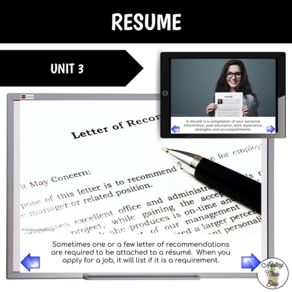 Vocation Unit 3 Bundle - Resume - Image 11