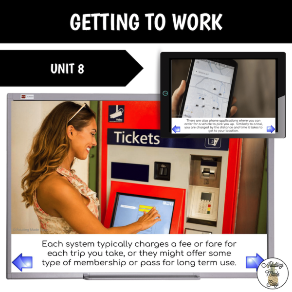 Vocation Unit 8 Bundle - Getting To Work - Image 11