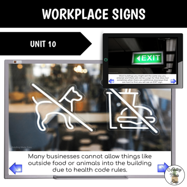 Vocation Unit 10 Bundle - Workplace Signs - Image 2