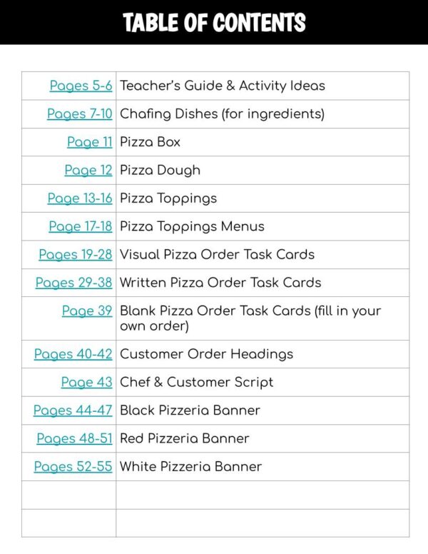 Pizzeria Bulletin