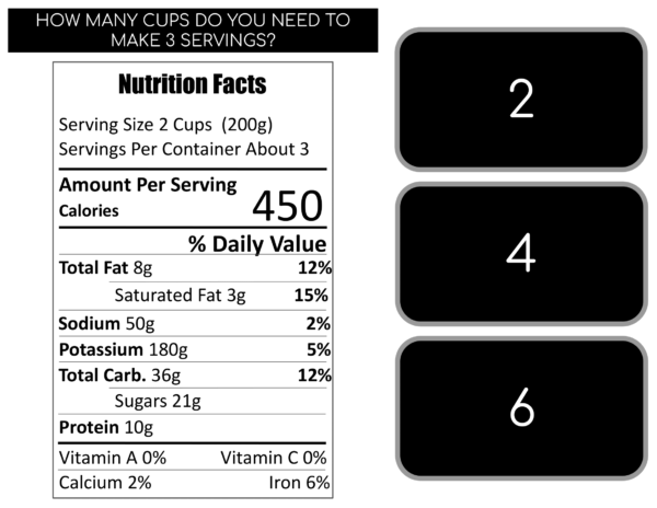 Reading Nutrition Labels Digital Task Cards - Image 3