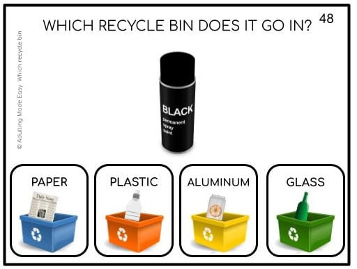 Recycle Sorting Task Cards - Image 3