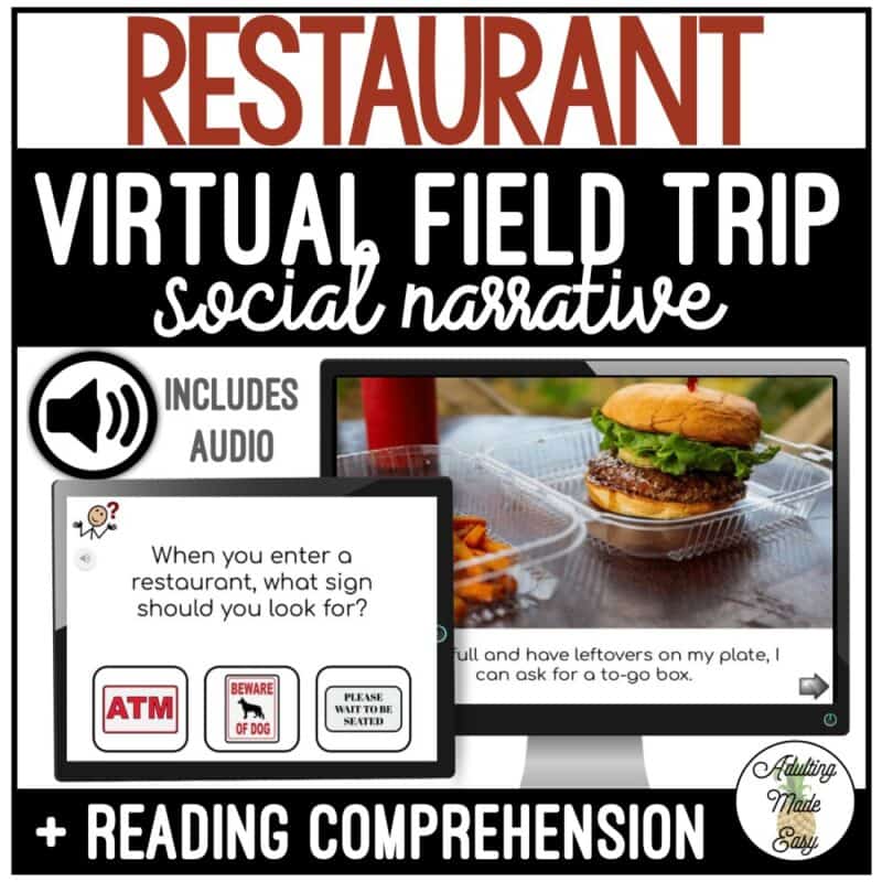 Restaurant Virtual Field Trip Google Slides