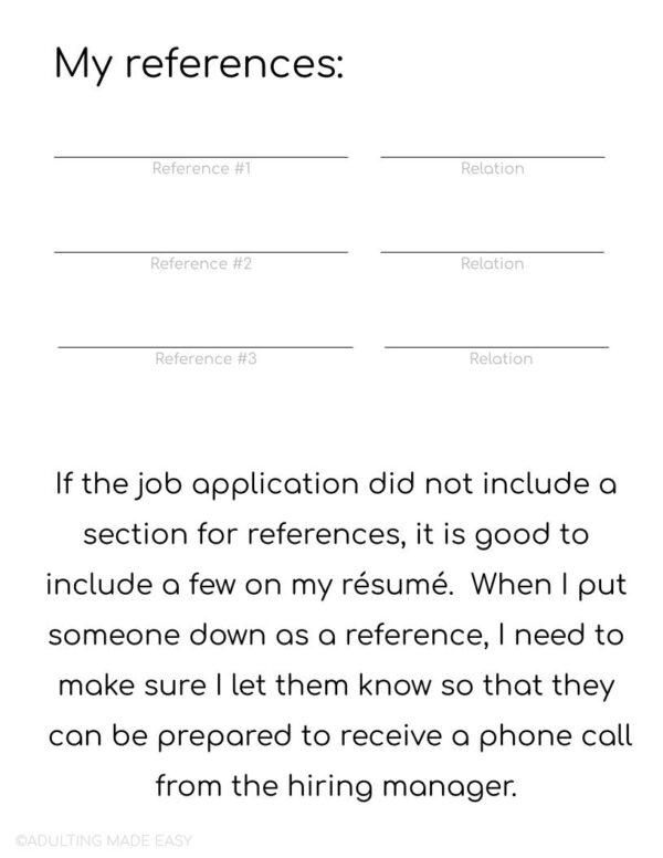 Unit 3 Resume Social Narrative