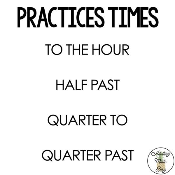 Reading Time & Schedules ANALOG CLOCK Digital Task Cards - Image 3