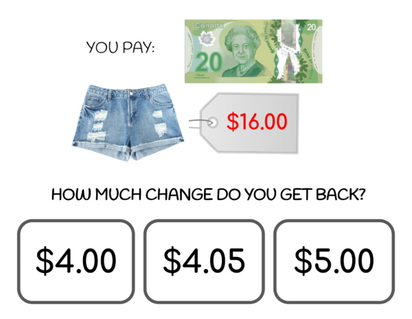 CANADIAN How Much Change Do You Get Back? Task Cards - Image 2