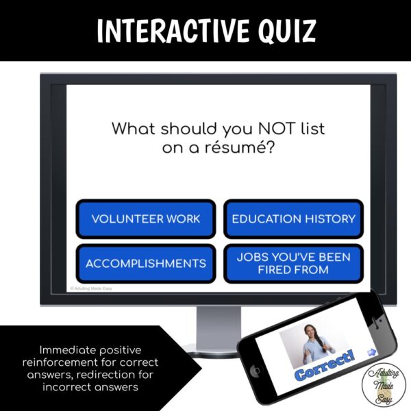 Unit 3 Resume - Digital Interactive Lecture - Image 3