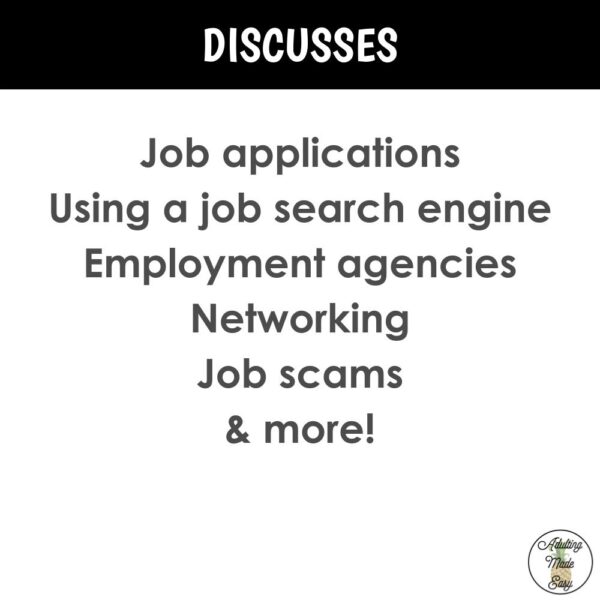 Unit 4 Job Search - Digital Interactive Lecture - Image 2