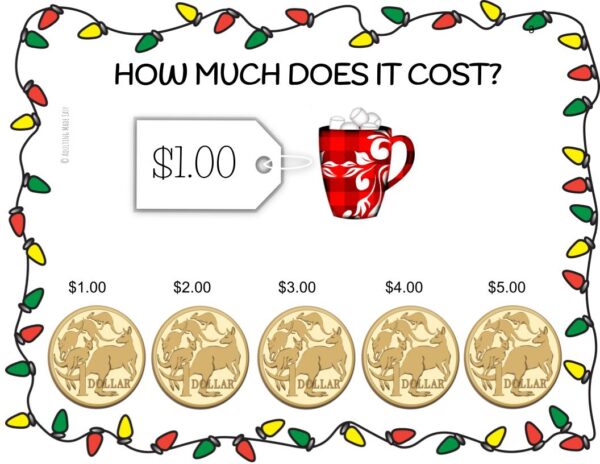 How Much Does It Cost? HOLIDAY Digital Task Cards AUSTRALIAN - Image 3