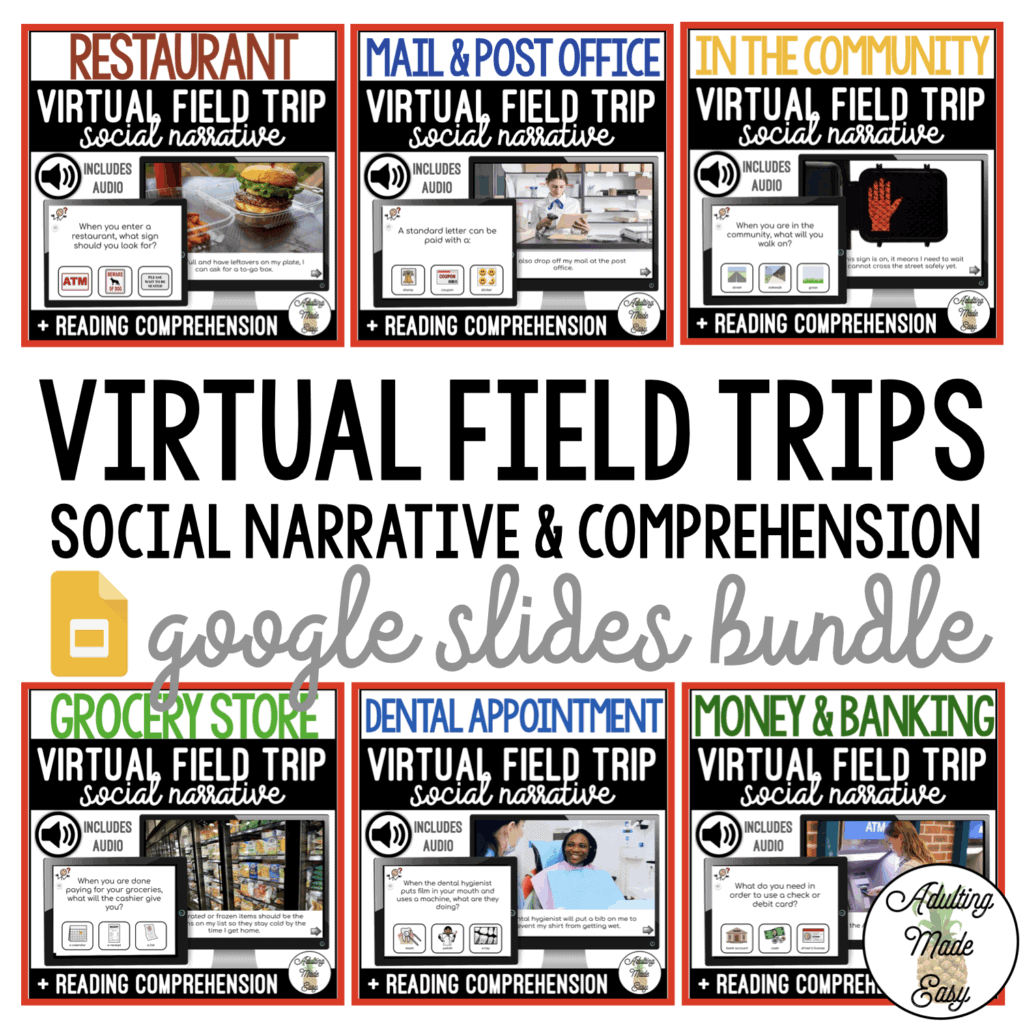 Virtual Field Trip Google Slides Bundle