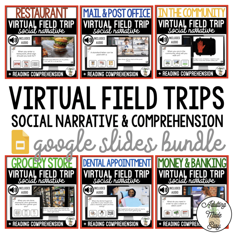 Virtual Field Trip Google Slides Bundle