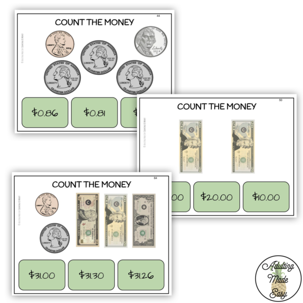 Counting Money Digital Task Cards - Image 2
