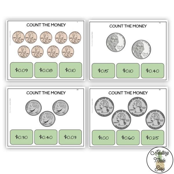 Counting Money Digital Task Cards - Image 3