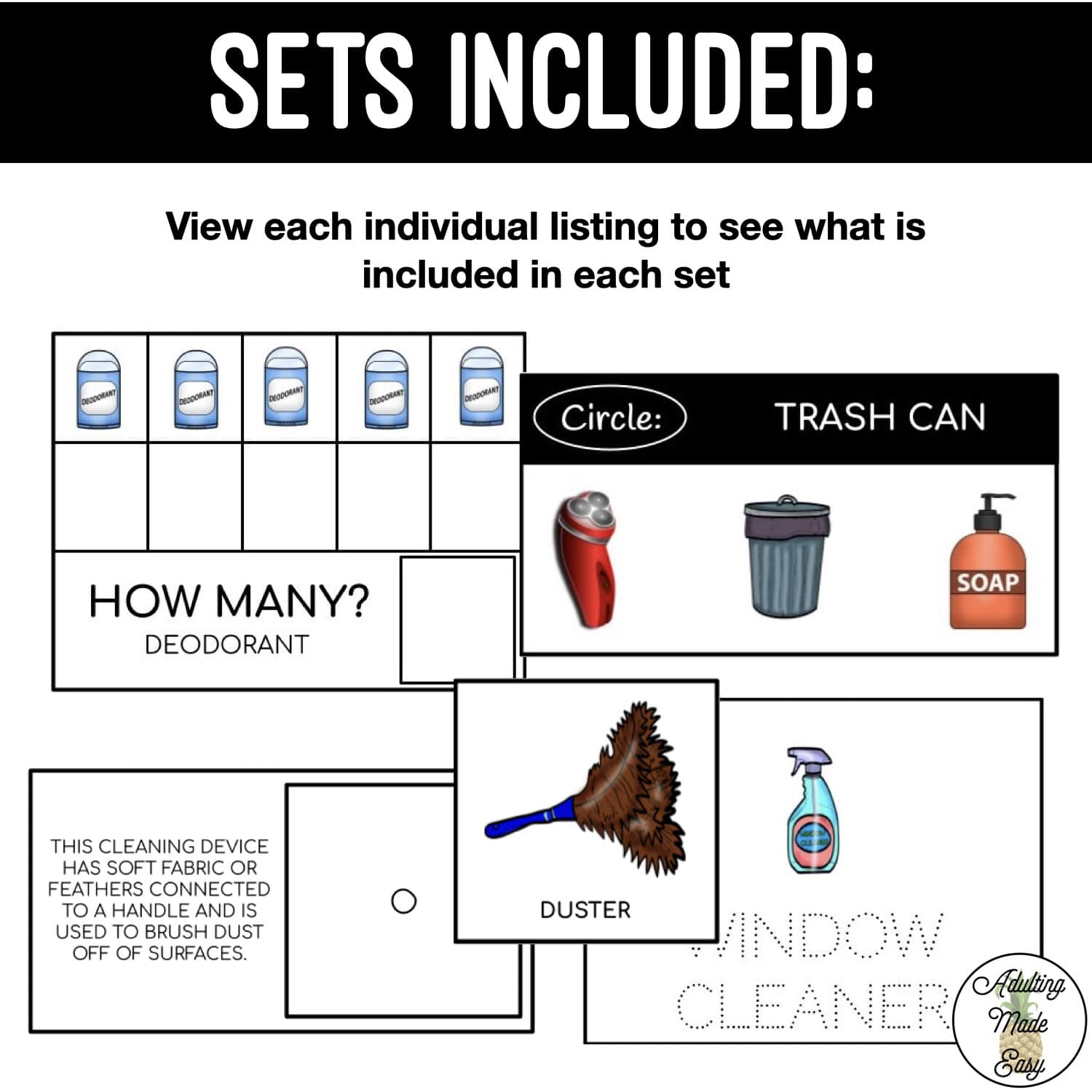 Cleaning & Grooming Task Box Bundle
