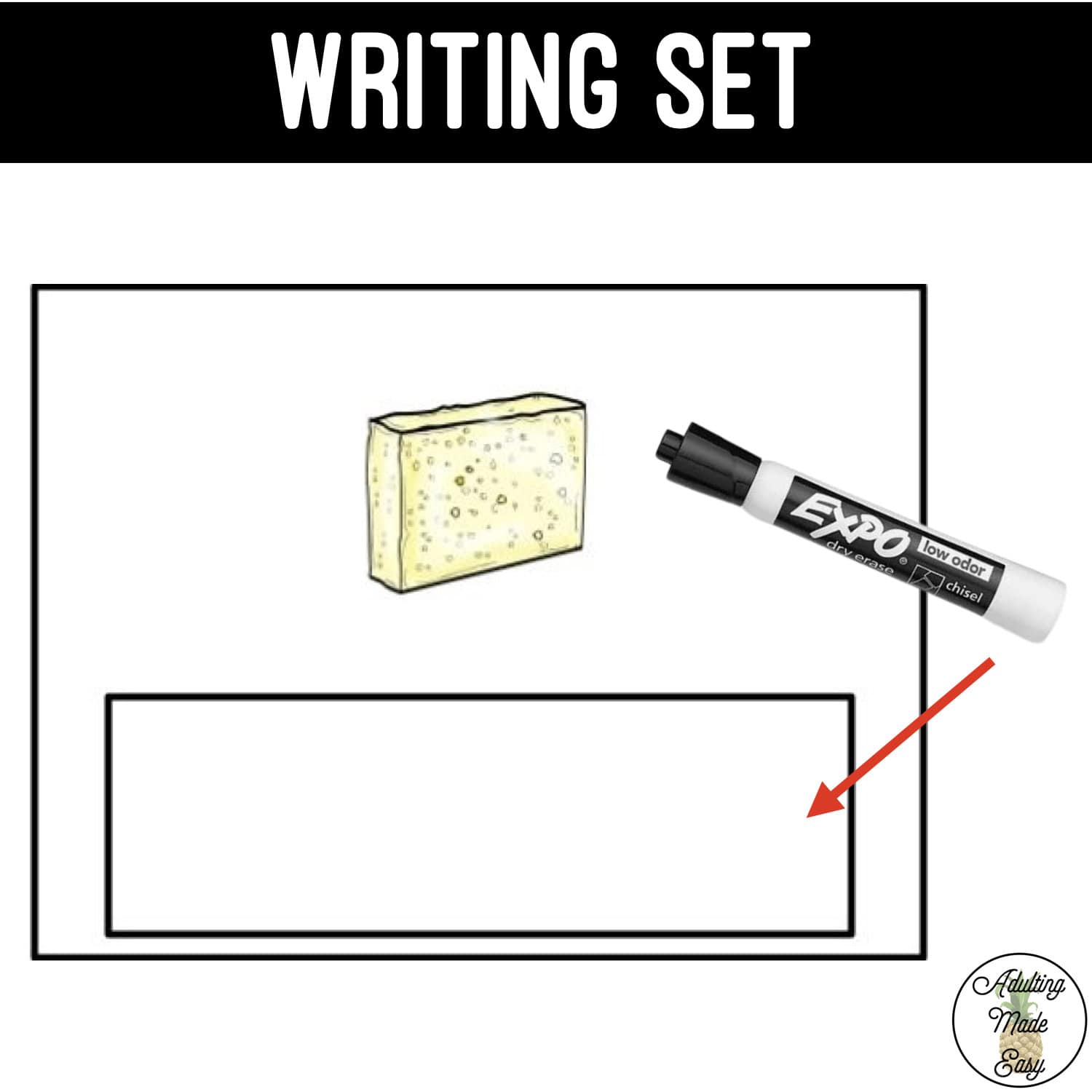 Cleaning & Grooming Task Boxes - Word to Picture