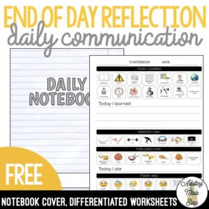 Daily End Of Day Reflection - School to Home Communication