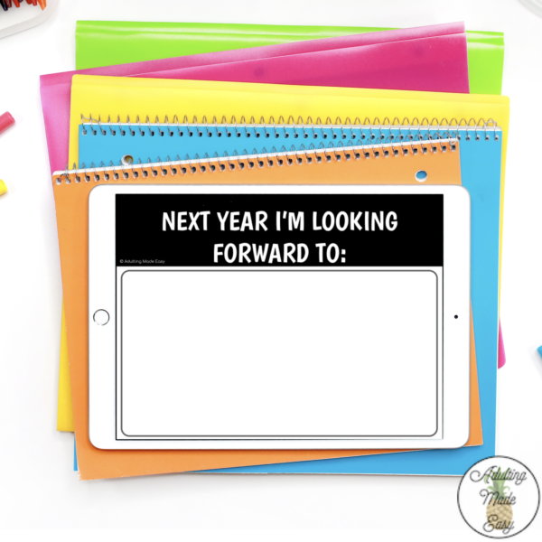 End Of Year Reflection Boom Cards & Google Slides - Image 3