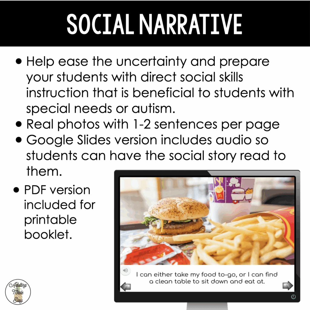 Fast Food Virtual Field Trip Google Slides