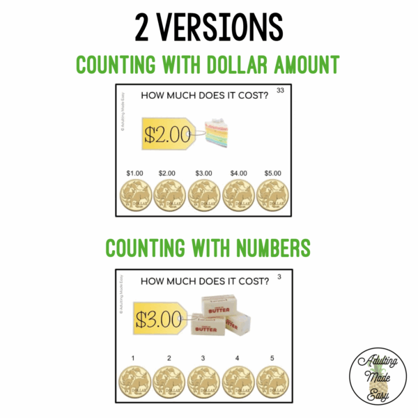 How Much Does It Cost? {up to $5} Task Cards AUSTRALIAN - Image 2