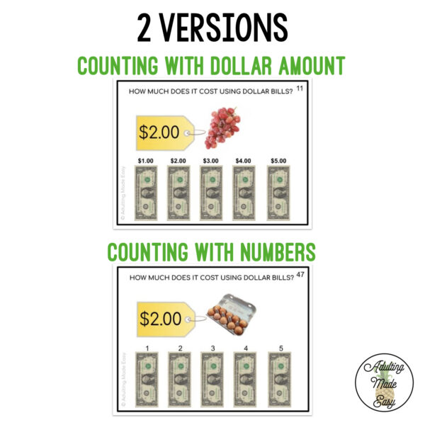How Much Does It Cost? Grocery Store Task Cards - Image 2