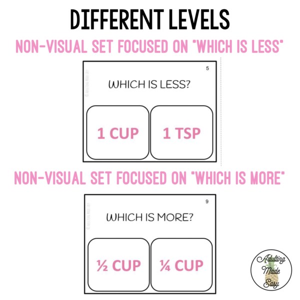 Which is More? Which is Less? Task Cards - Image 3