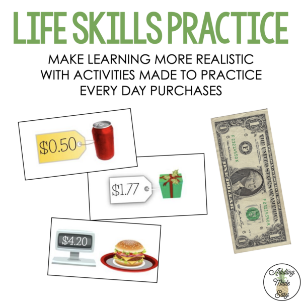 Next Dollar Up (up to $5) - How Many Dollars Do I Need Work Task Box Activity - Image 4