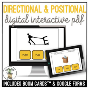 Directional & Positional Digital Task Cards