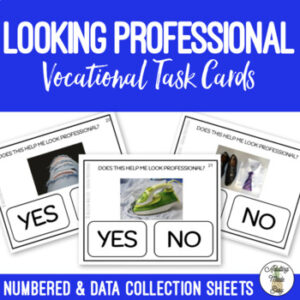 Looking Professional Task Cards