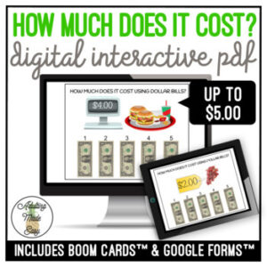 How Much Does It Cost? (up to $5) Digital Task Cards