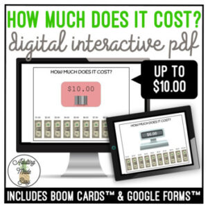 How Much Does It Cost? (up to $10) Digital Task Cards