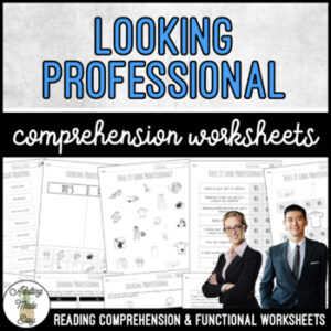 Unit 1 Looking Professional - Reading Comprehension & Functional Worksheets