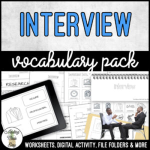 Unit 5 Interview - Vocabulary Pack