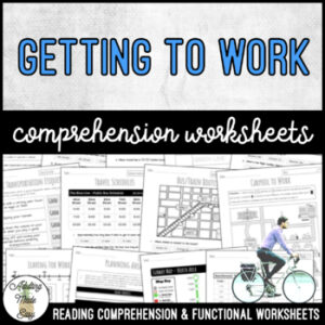 Unit 8 Getting To Work - Reading Comprehension & Functional Worksheets