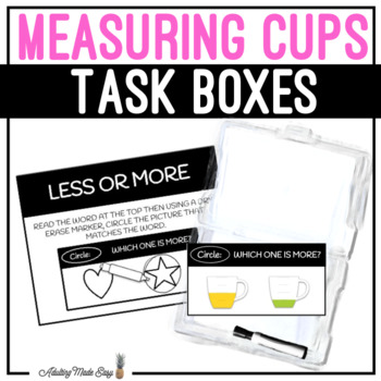 Reading measuring cups worksheets