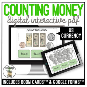 Counting Money Digital Task Cards