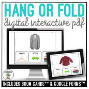 Hang or Fold Digital Task Cards