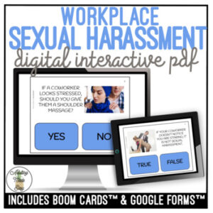 Workplace Sexual Harassment Digital Activity