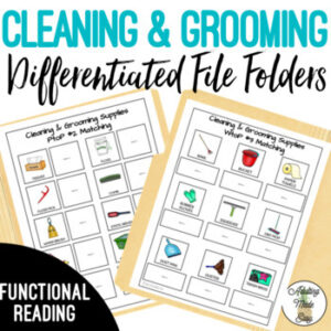 Cleaning & Grooming Supplies File Folders