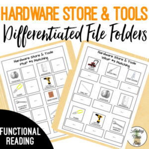 Hardware Store File Folders