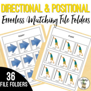 Directional & Positional Errorless Matching File Folders