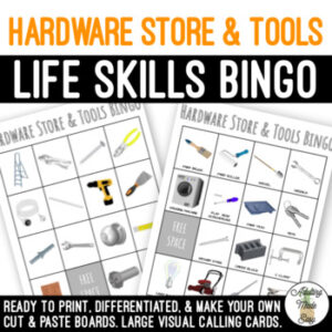 Hardware Store BINGO Game