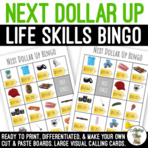 Next Dollar Up BINGO Game
