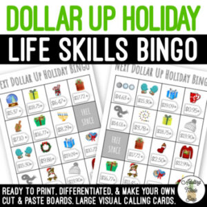 Next Dollar Up (Holiday) BINGO Game
