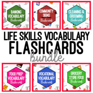 Life Skills Vocabulary Flashcards