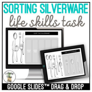 Silverware Sorting Google Slides Activity
