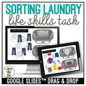 Sorting Laundry Google Slides Activity