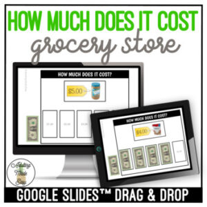 How Much Does It Cost? Grocery Store Google Slides Activity