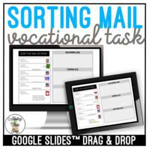 Sorting Mail Google Slides Activity